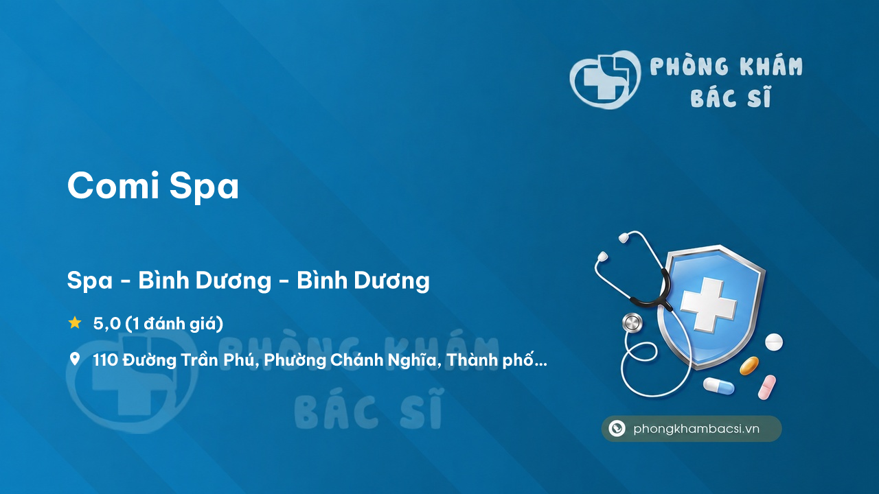 Comi Spa Thu Dau Mot