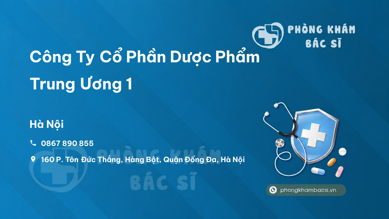 Công Ty Cổ Phần Dược Phẩm Trung Ương 1, Đống Đa