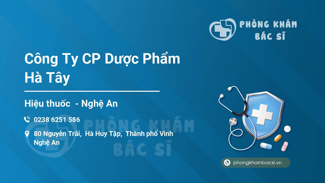 Công Ty CP Dược Phẩm Hà Tây