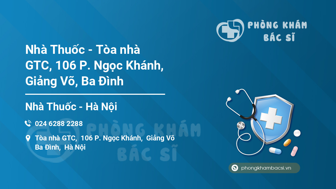 Nhà Thuốc - Tòa nhà GTC, 106 P. Ngọc Khánh, Giảng Võ, Ba Đình