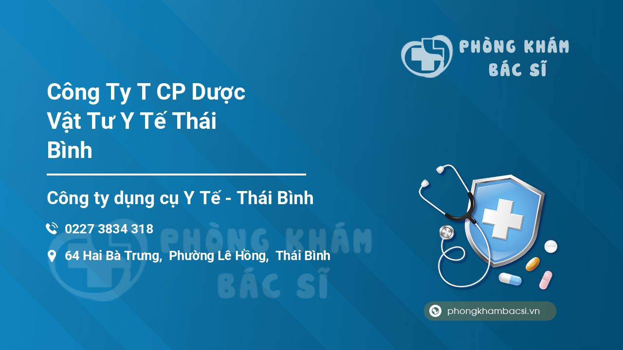 Công Ty T CP Dược Vật Tư Y Tế Thái Bình