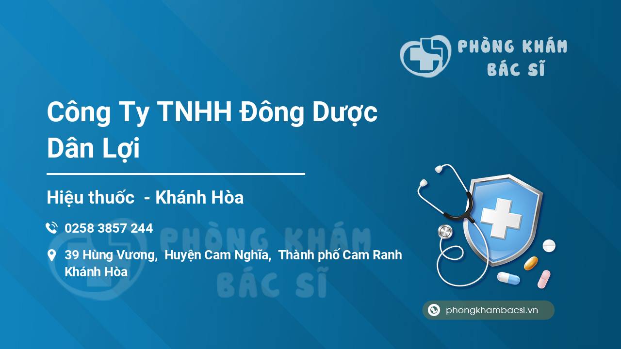 Công Ty TNHH Đông Dược Dân Lợi