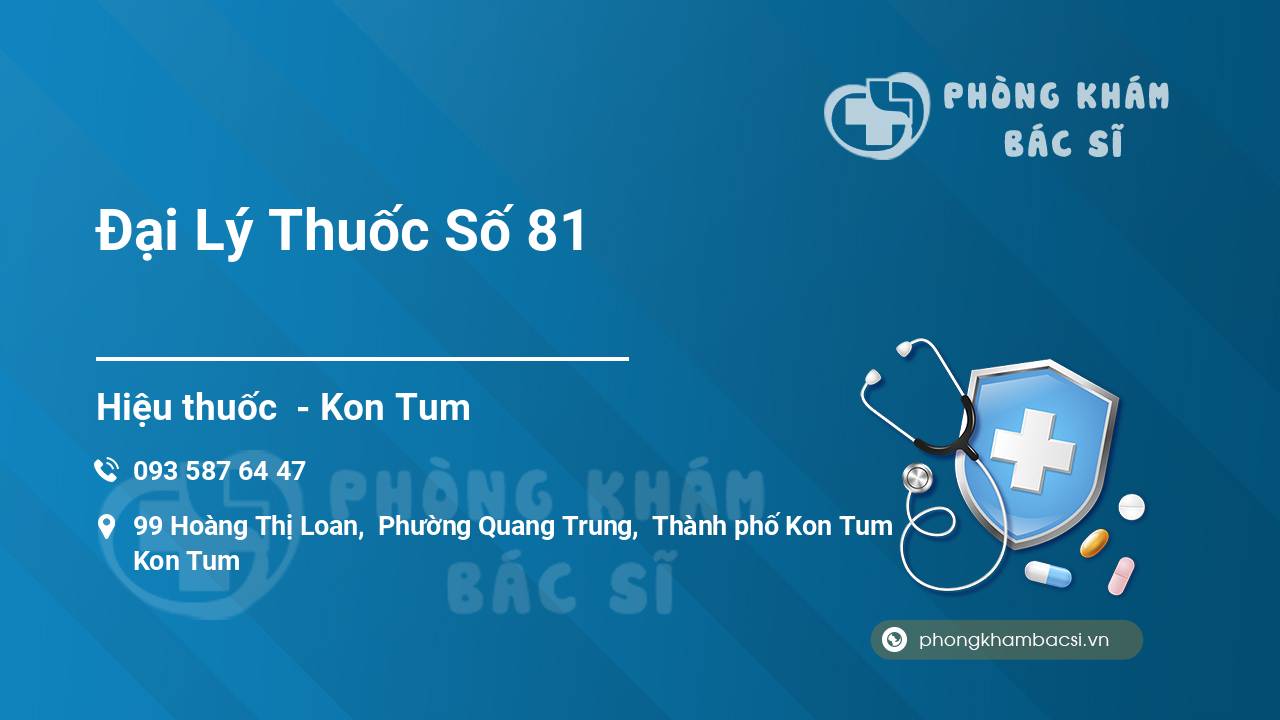 Đại Lý Thuốc Số 81
