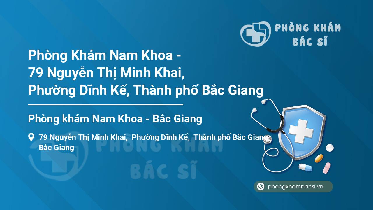 Phòng Khám Nam Khoa - 79 Nguyễn Thị Minh Khai, Phường Dĩnh Kế, Thành phố Bắc Giang