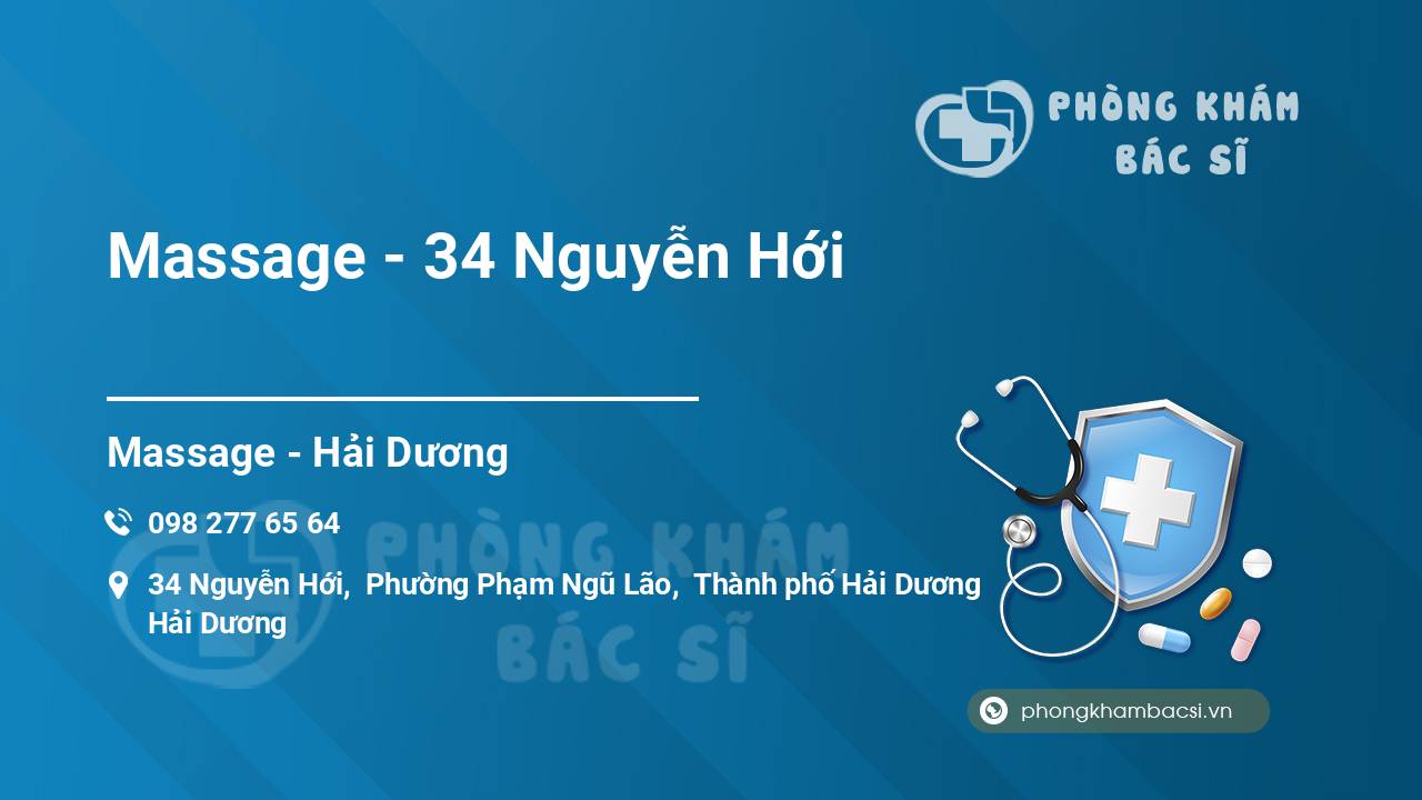 Massage - 34 Nguyễn Hới