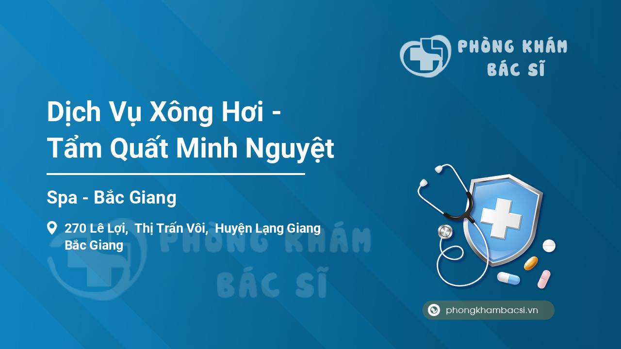 Dịch Vụ Xông Hơi - Tẩm Quất Minh Nguyệt