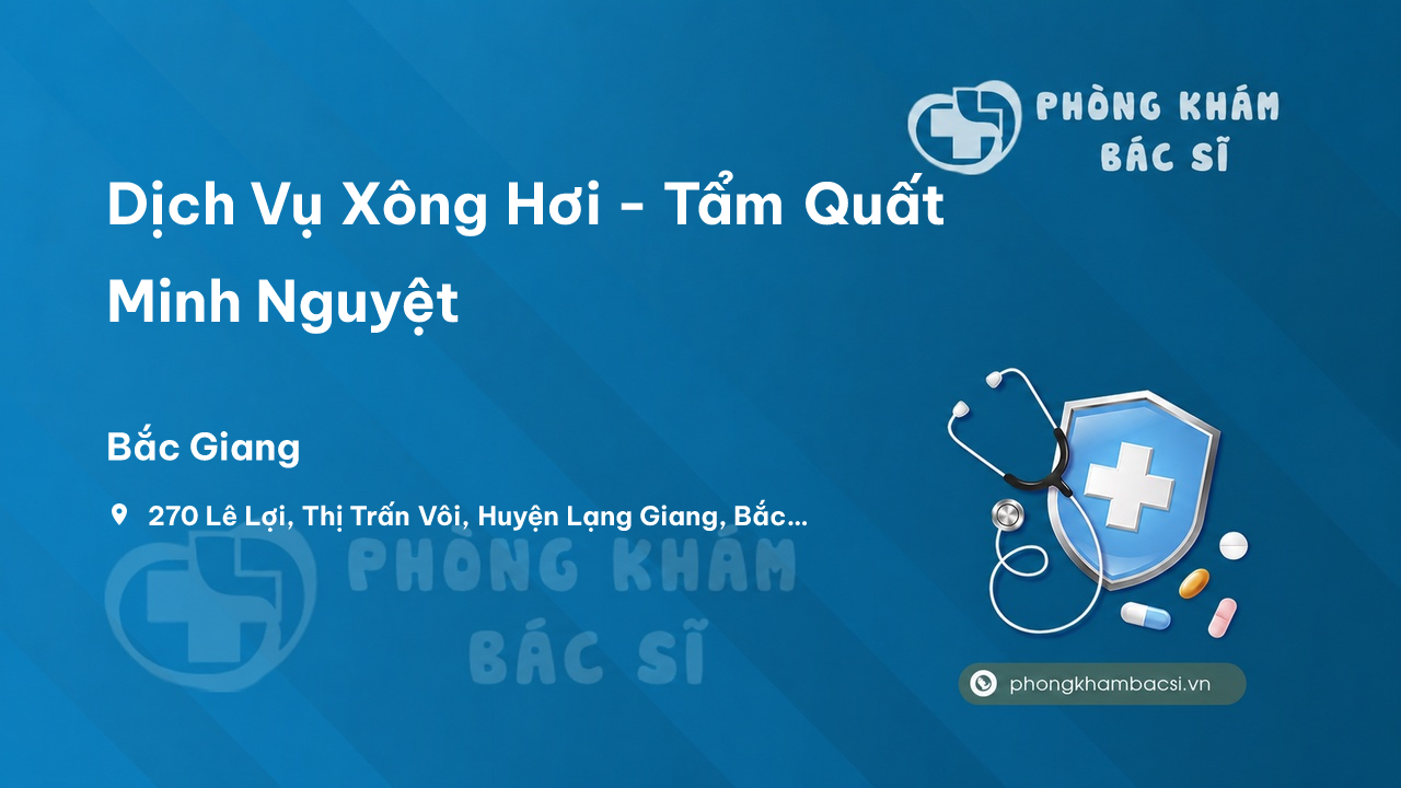 Dịch Vụ Xông Hơi - Tẩm Quất Minh Nguyệt, Lạng Giang