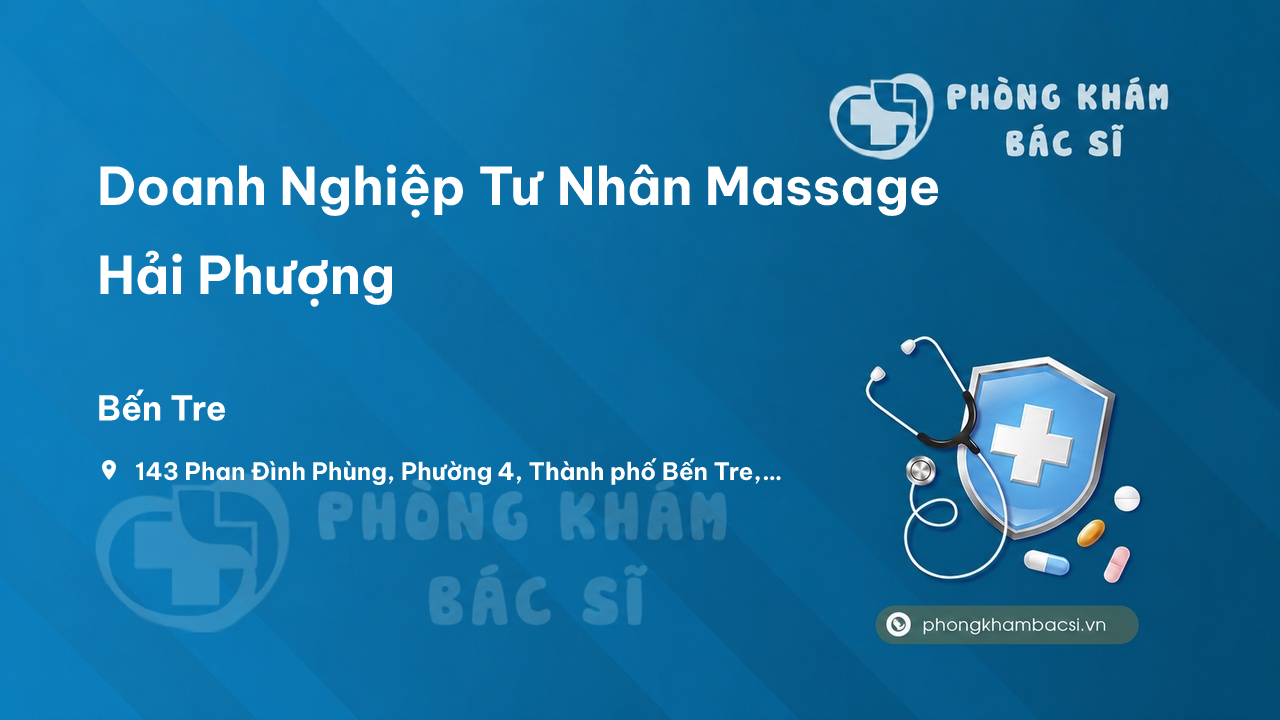 Doanh Nghiệp Tư Nhân Massage Hải Phượng, Bến Tre