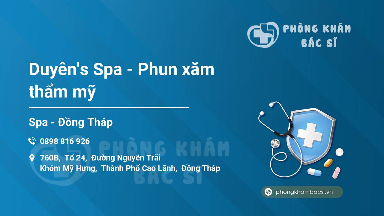 Duyên's Spa - Phun xăm thẩm mỹ