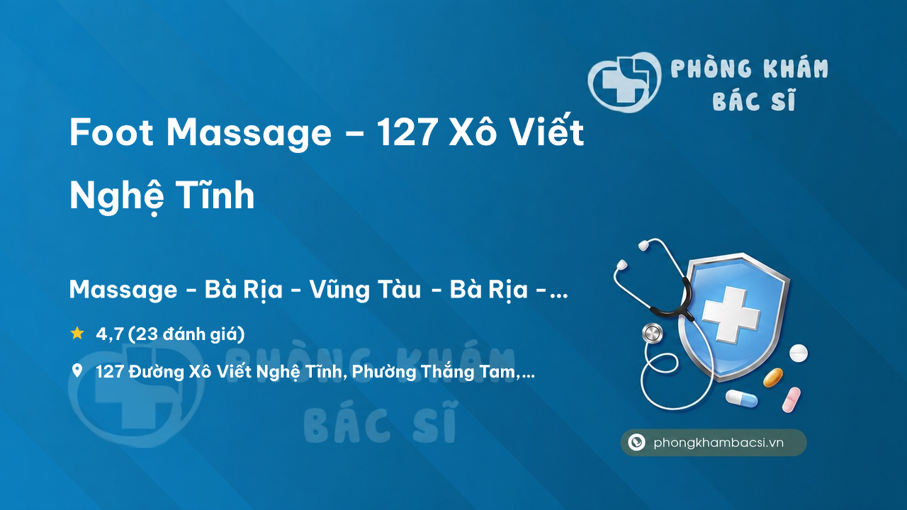 Foot Massage 127 Xo Viet Nghe Tinh