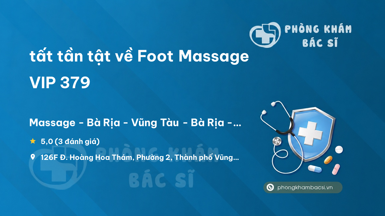 Foot Massage Vip 379
