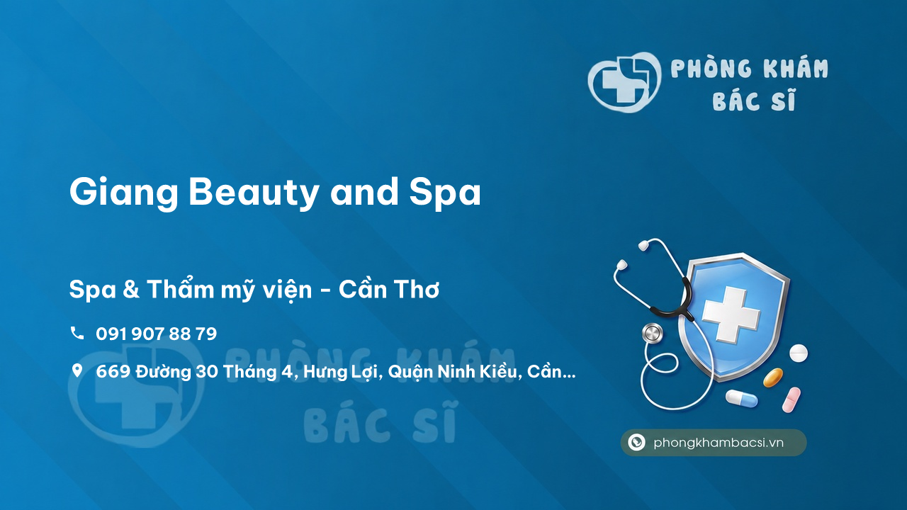  Chất lượng Giang Beauty and Spa, Ninh Kiều, Cần Thơ tốt không?