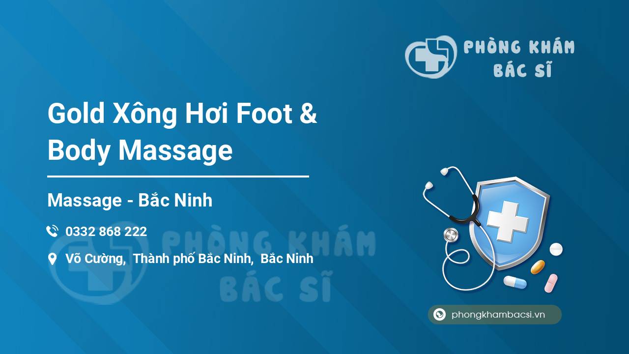 Gold Xông Hơi Foot & Body Massage