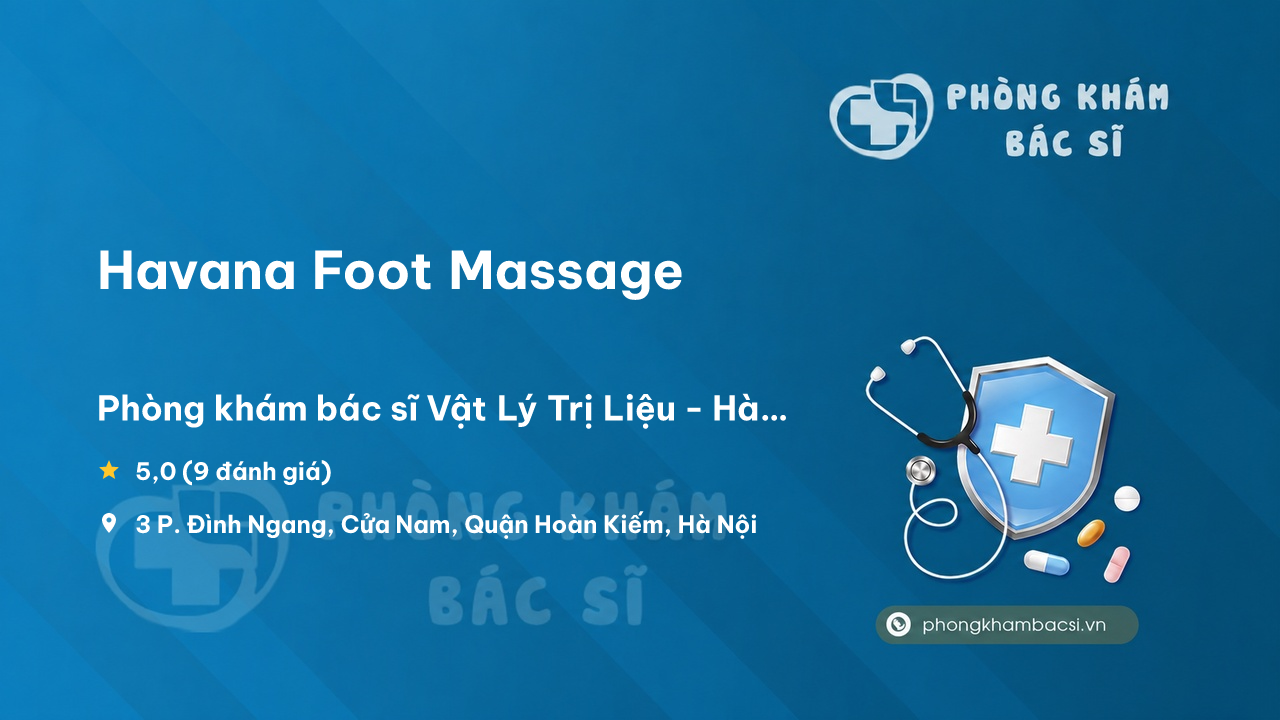 Havana Foot Massage Hoan Kiem