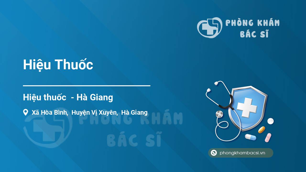 Hiệu Thuốc