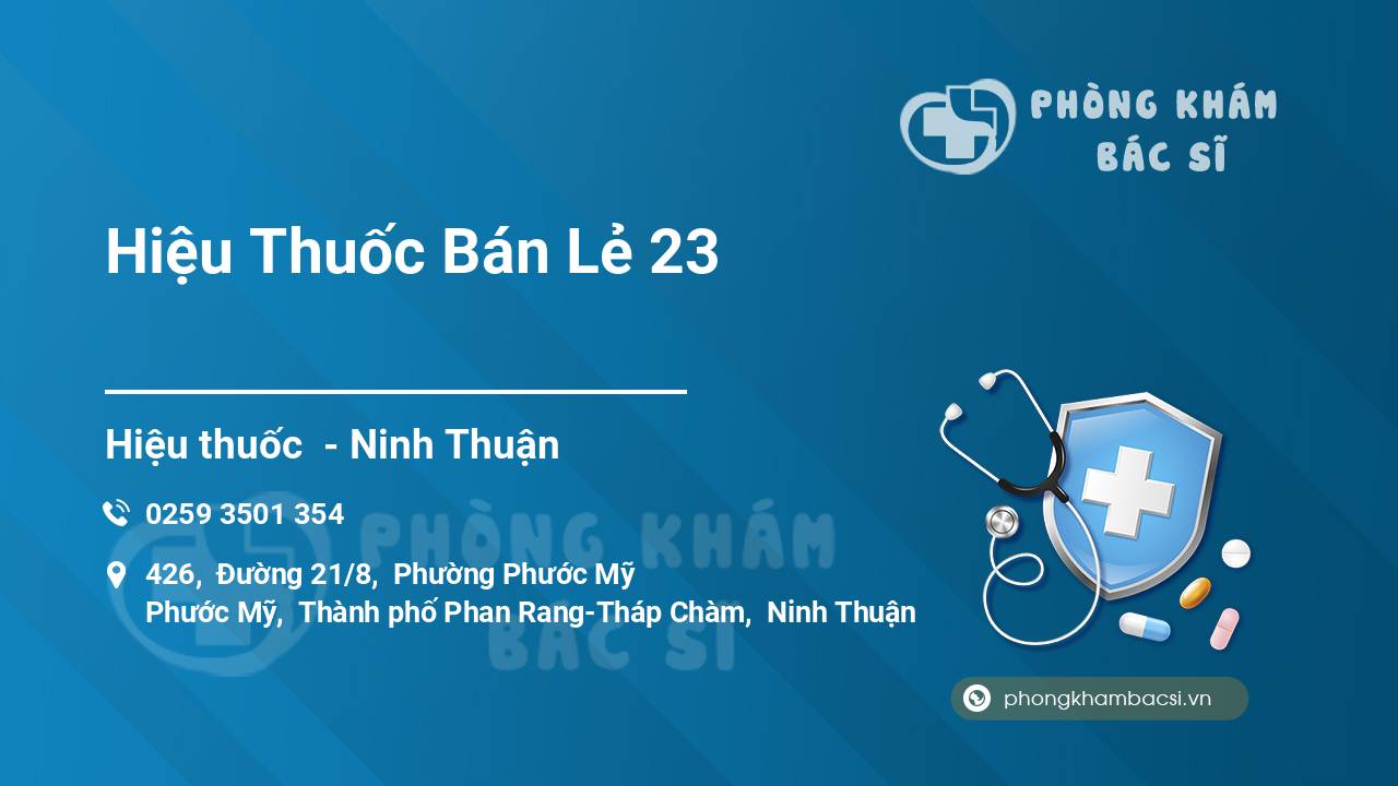 Hiệu Thuốc Bán Lẻ 23