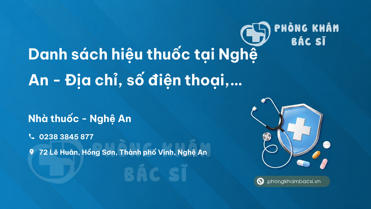 Nhà Thuốc Số 1 - Nghệ An