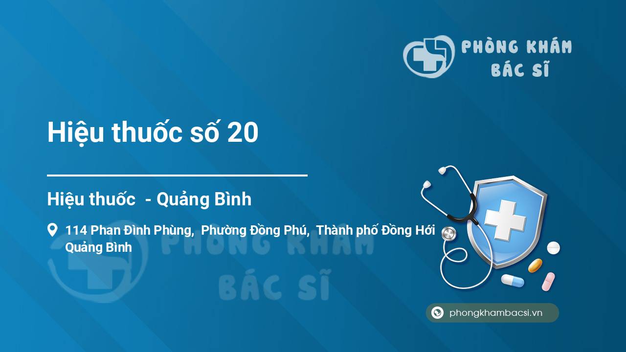 Hiệu thuốc số 20