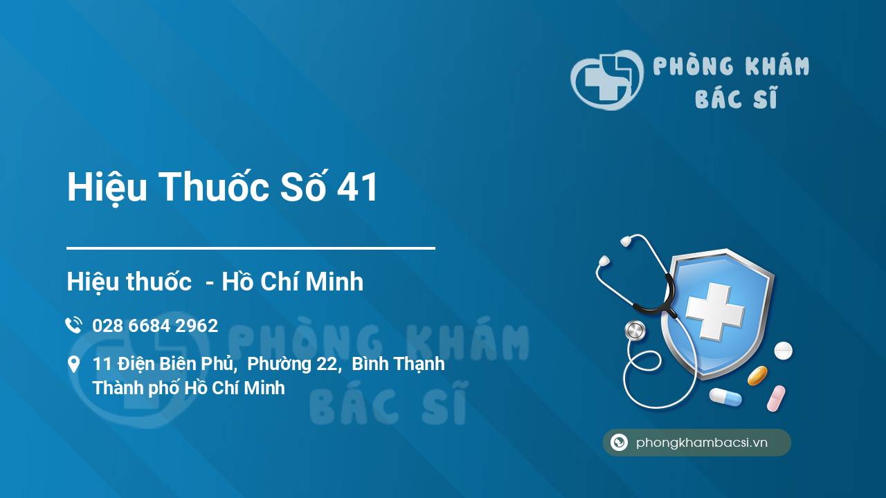 Hiệu Thuốc Số 41
