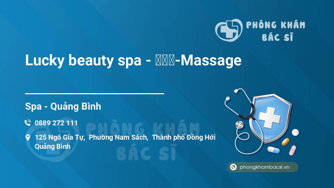 Lucky beauty spa - 按摩店-Massage