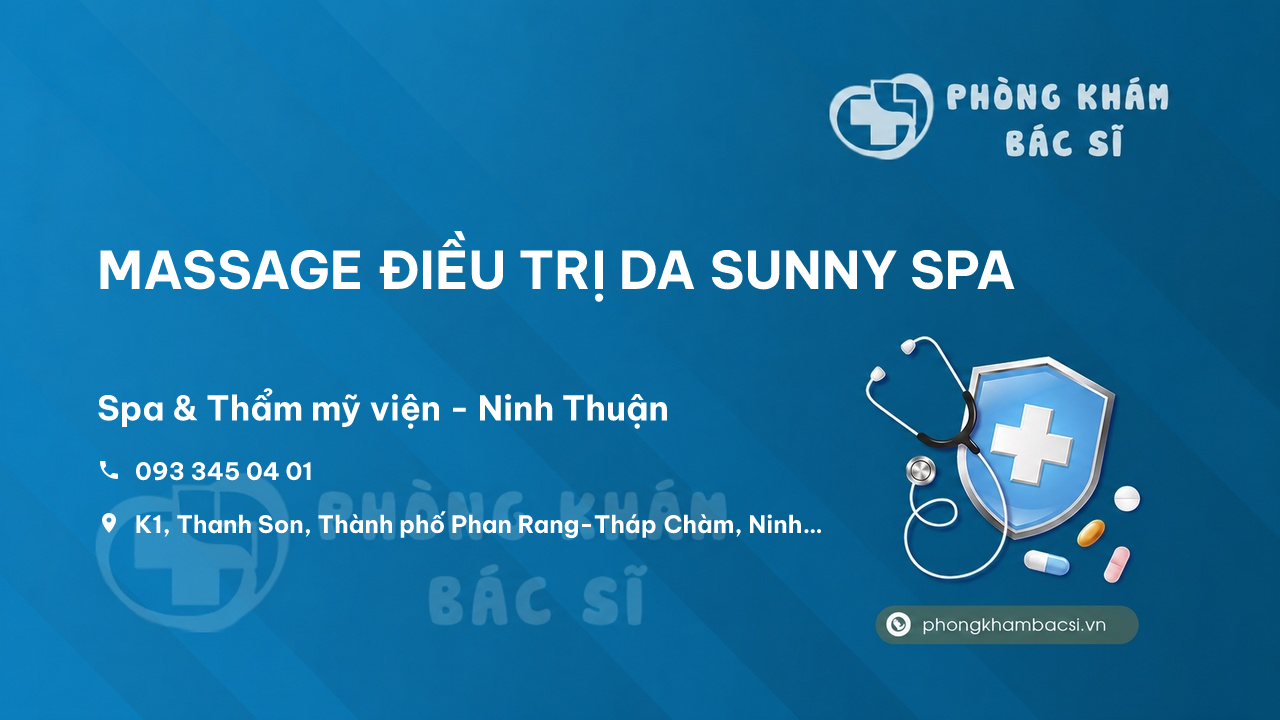 MASSAGE ĐIỀU TRỊ DA SUNNY SPA, Phan Rang-Tháp Chàm, Ninh Thuận