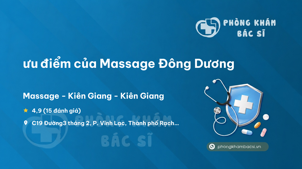 Massage Dong Duong Rach Gia