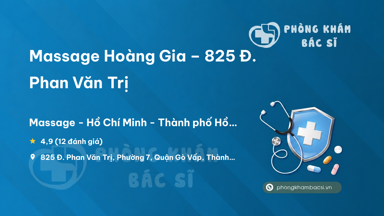Massage Hoang Gia Go Vap