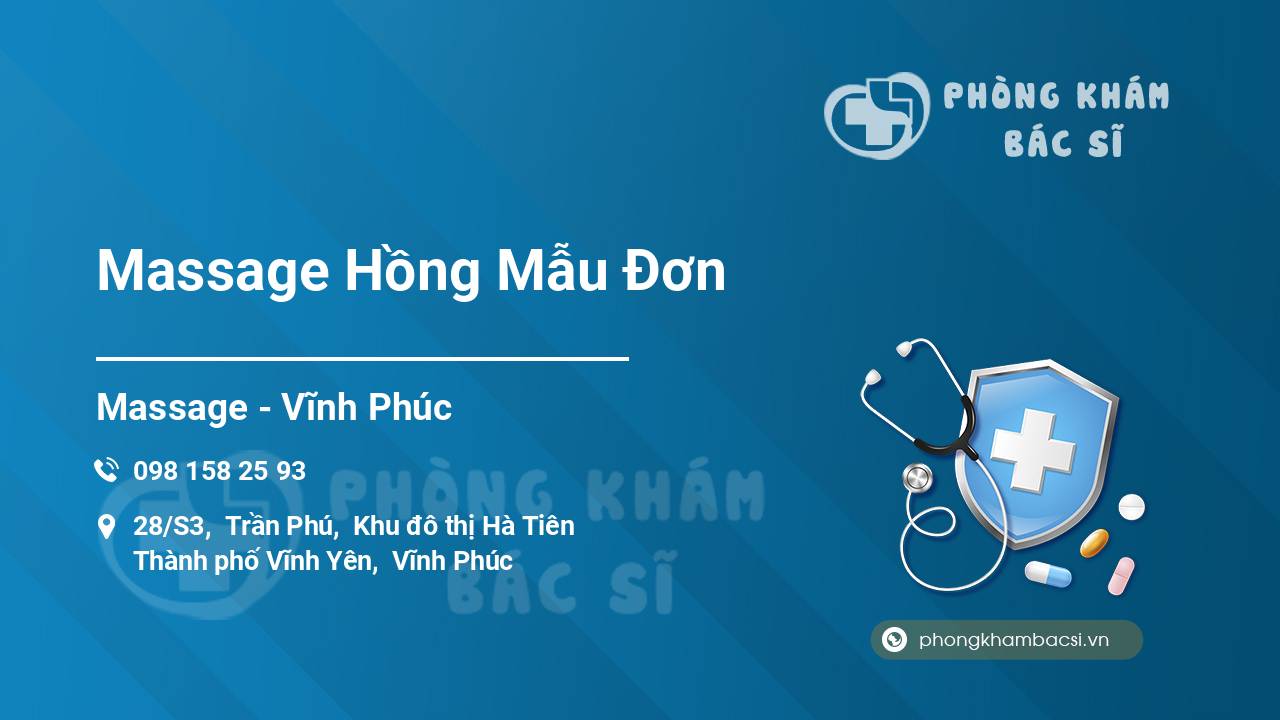 Massage Hồng Mẫu Đơn