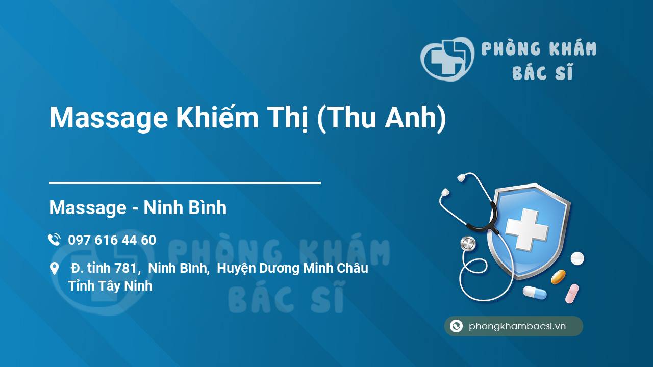 Massage Khiếm Thị (Thu Anh)