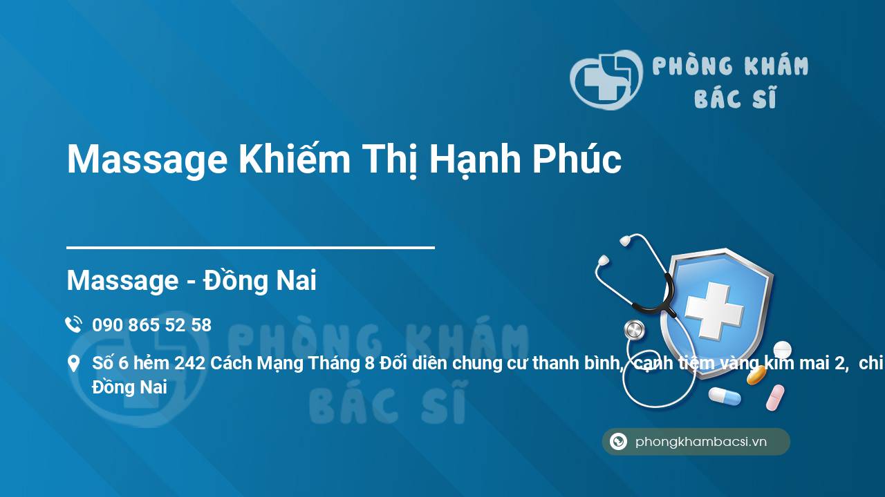 Massage Khiếm Thị Hạnh Phúc