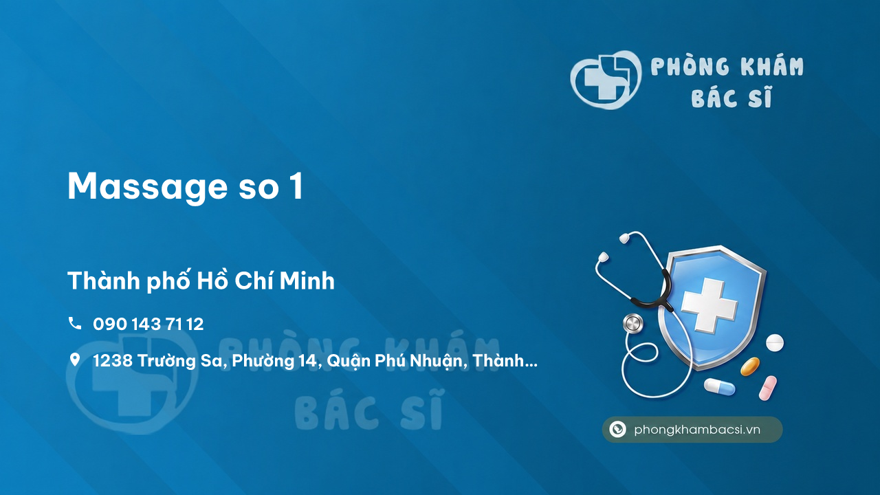 Chất lượng Massage so 1, Phú Nhuận, Hồ Chí Minh tốt không?