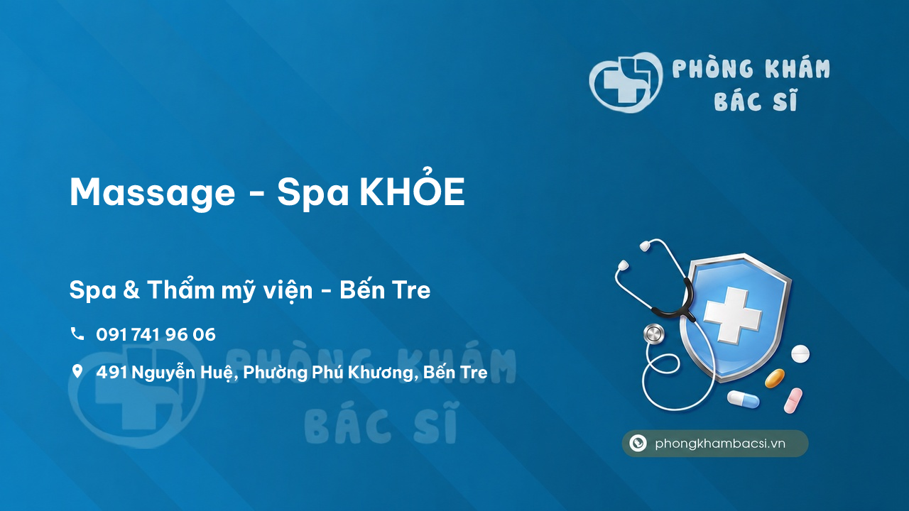 Review các dịch vụ tại Massage - Spa KHỎE, Bến Tre