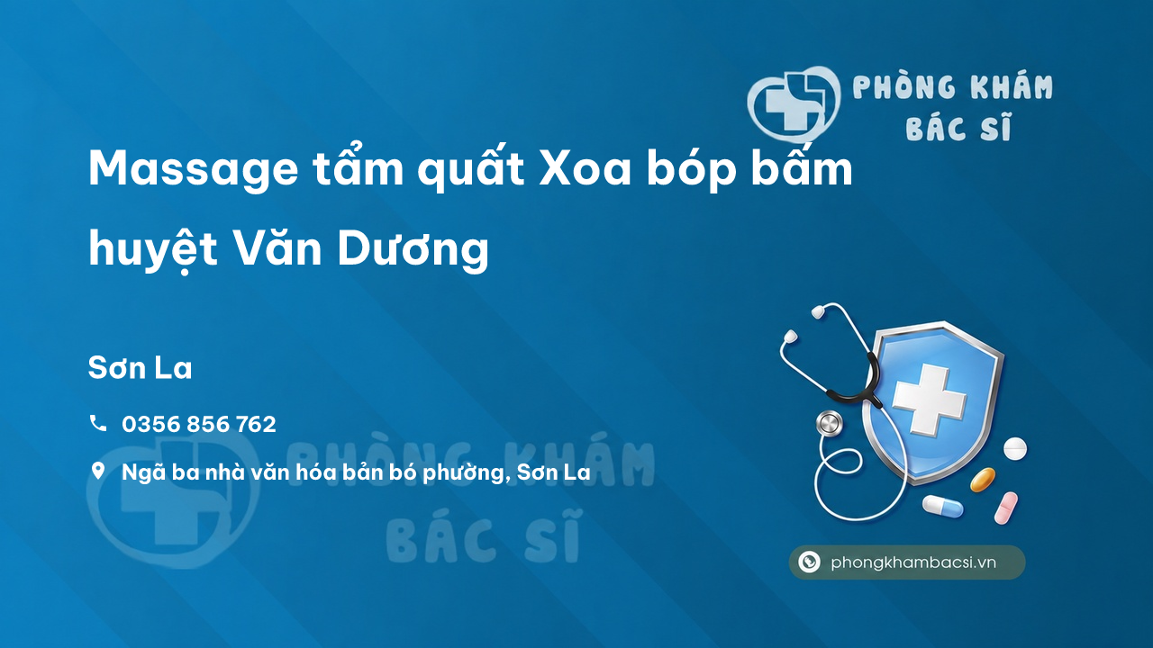 Massage tẩm quất Xoa bóp bấm huyệt Văn Dương, Sơn La