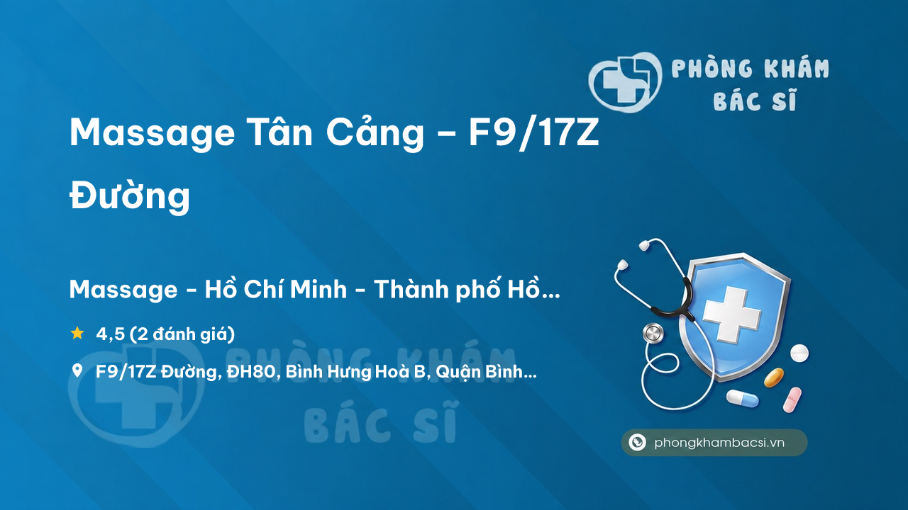 Massage Tan Cang Binh Chanh