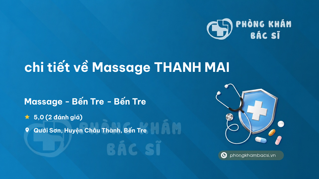 Massage Thanh Mai Chau Thanh