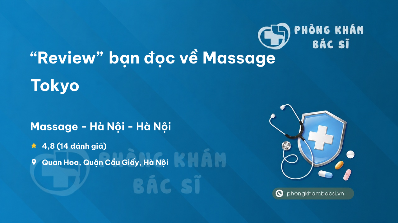 Massage Tokyo Cau Giay