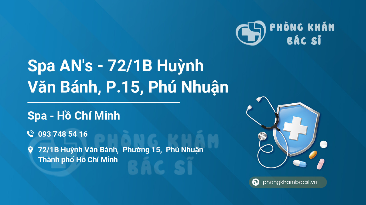 Spa AN's - 72/1B Huỳnh Văn Bánh, P.15, Phú Nhuận