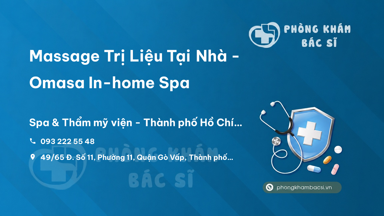 Massage Trị Liệu Tại Nhà - Omasa In-home Spa Gò Vấp