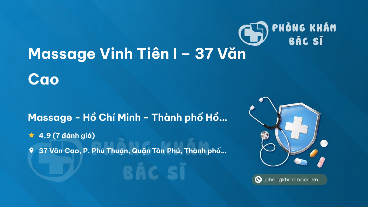 Massage Vinh Tien I Tan Phu
