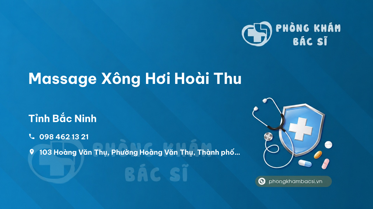 Chất lượng Massage Xông Hơi Hoài Thu, Bắc Giang tốt không?