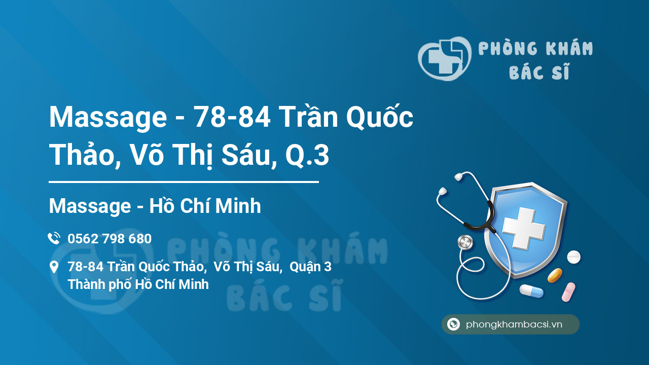 Massage - 78-84 Trần Quốc Thảo, Võ Thị Sáu, Q.3