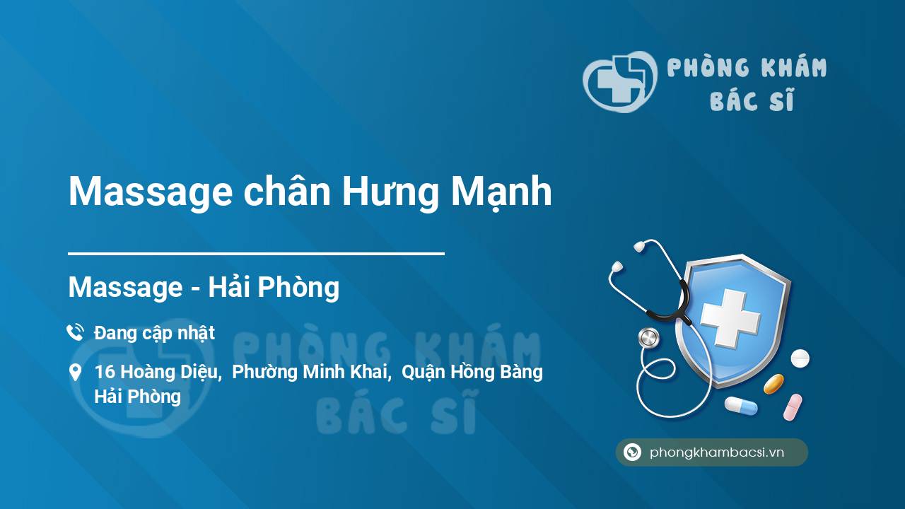 Massage chân Hưng Mạnh