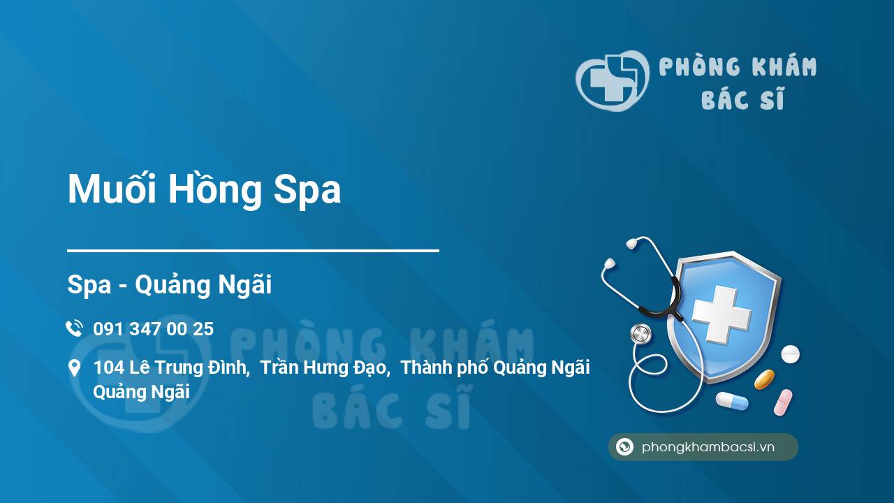 “Review” bạn đọc về Muối Hồng Spa, Quảng Ngãi, Quảng Ngãi