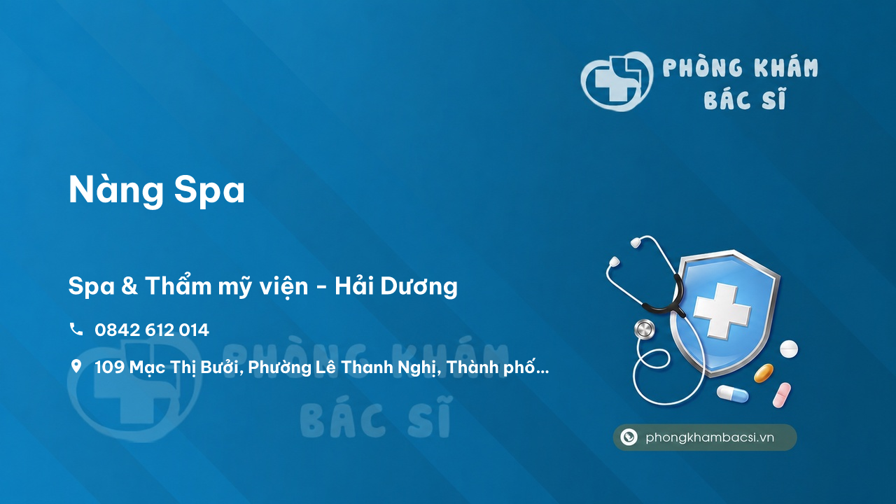 Review những điều cần biết về Nàng Spa, Thành phố Hải Dương