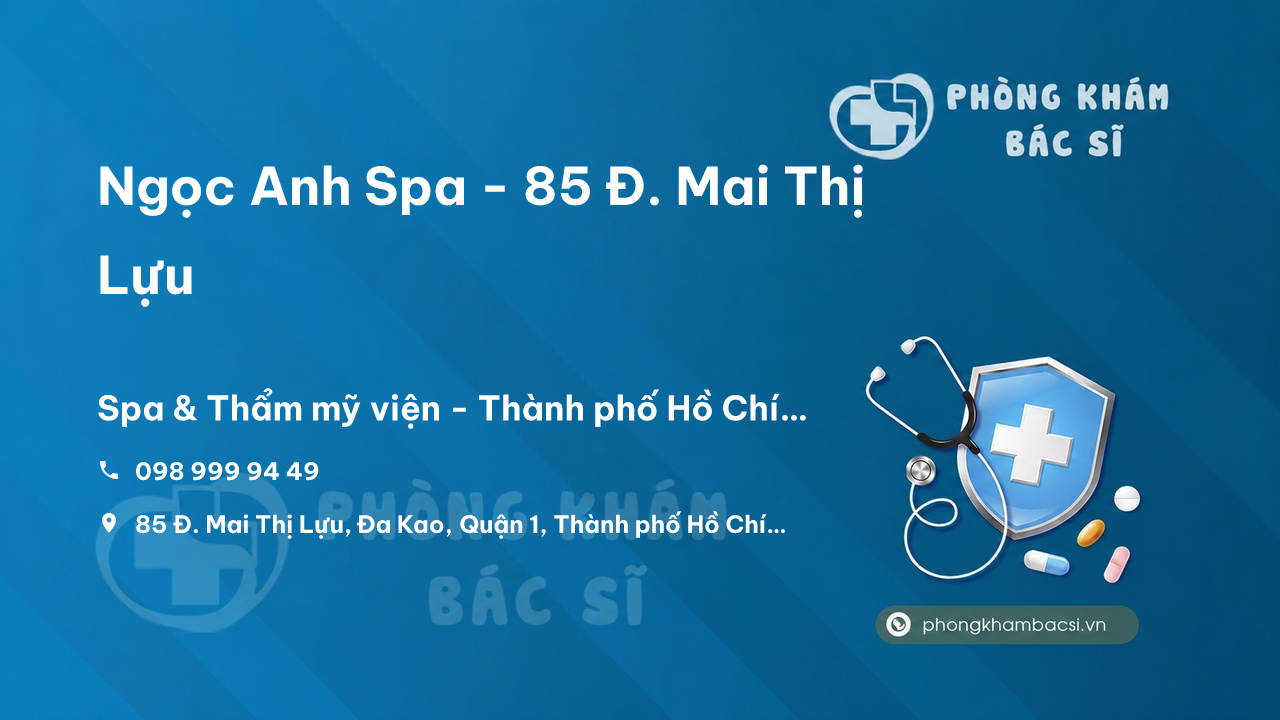 Ngọc Anh Spa - 85 Đ. Mai Thị Lựu, Đa Kao, Quận 1, Hồ Chí Minh