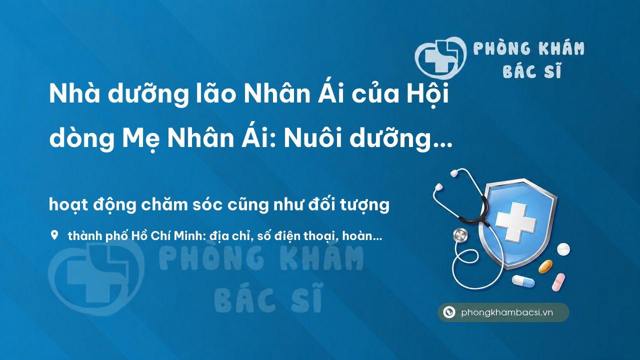 Nha Duong Lao Nhan Ai Hoi Dong Me Nhan Ai Tp Hcm