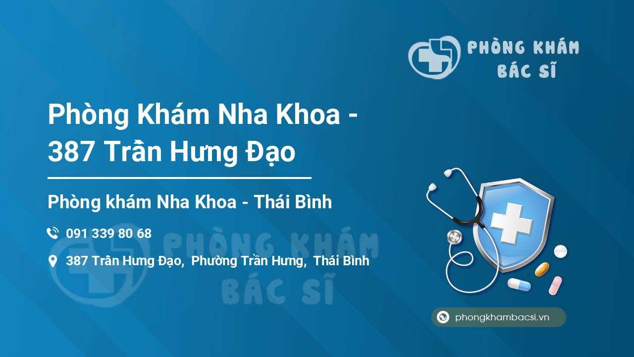 [Review] Phòng Khám Nha Khoa – 387 Trần Hưng Đạo, Thái Bình