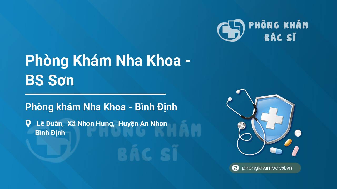 Phòng Khám Nha Khoa - BS Sơn