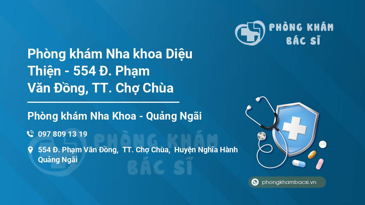 Phòng khám Nha khoa Diệu Thiện - 554 Đ. Phạm Văn Đồng, TT. Chợ Chùa