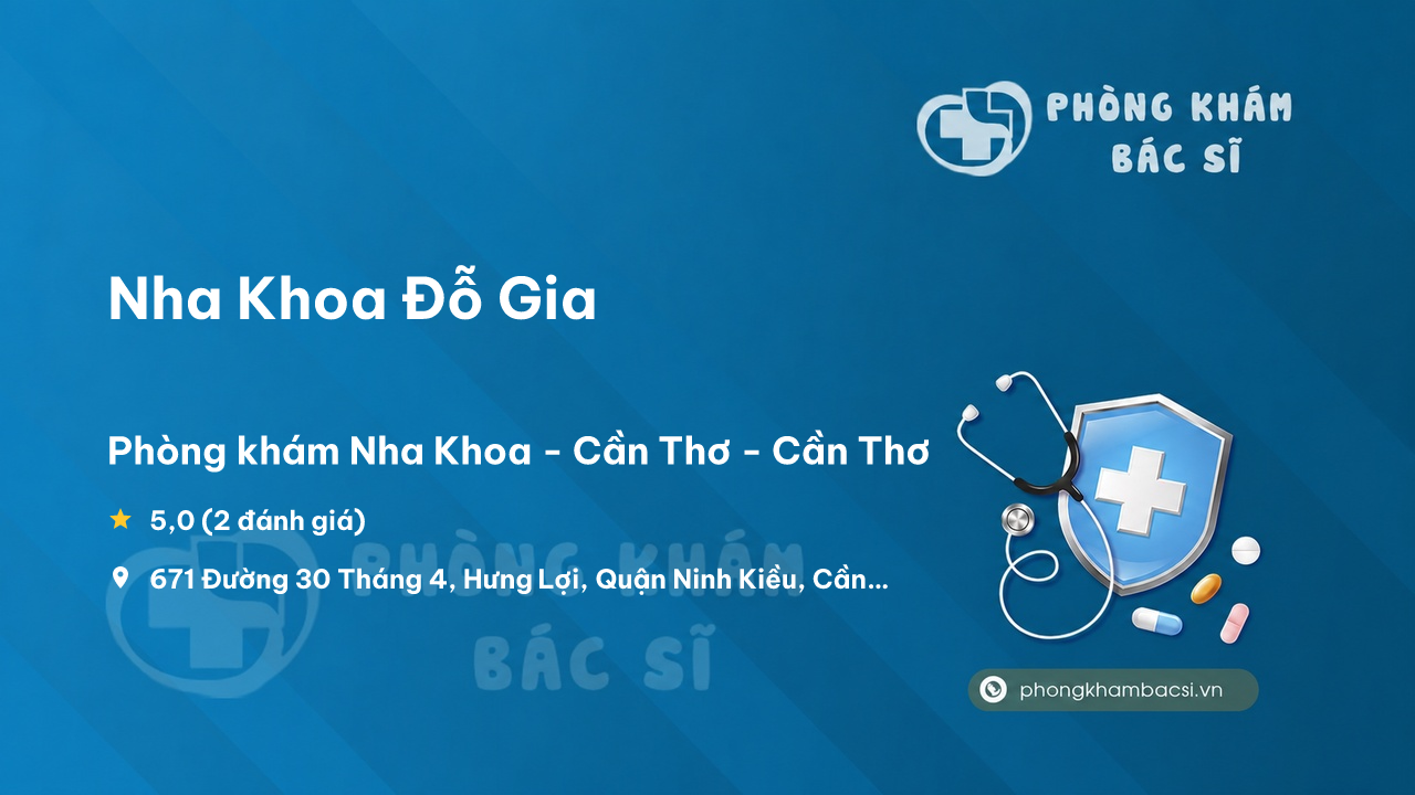 Nha Khoa Do Gia Ninh Kieu